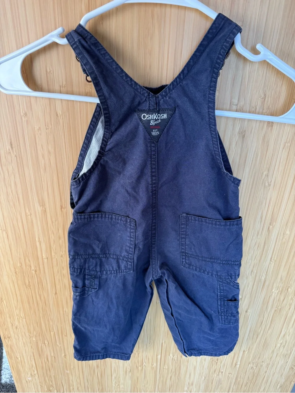 Oshkosh Navy Engineer's Crew Overalls with Train Embroidery